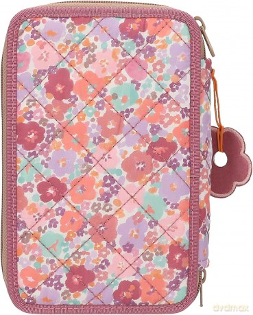 TOPModel - Triple Pencil Case FLORAL (0413055)