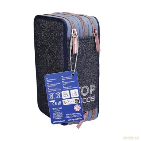 TOPModel - Triple Pencil Case LED WOLF (0413150)