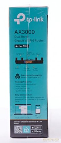 TP-Link - AX3000 Dual-Band Gigabit Wi-Fi 6 Router /Archer AX53