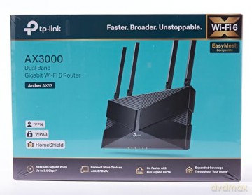TP-Link - AX3000 Dual-Band Gigabit Wi-Fi 6 Router /Archer AX53