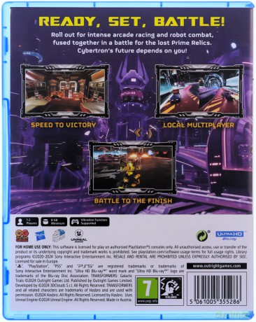 Transformers: Galactic Trials [GRA PS5]