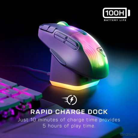 Turtle Beach - Kone XP Air Wireless Gaming Mouse with Charging Dock