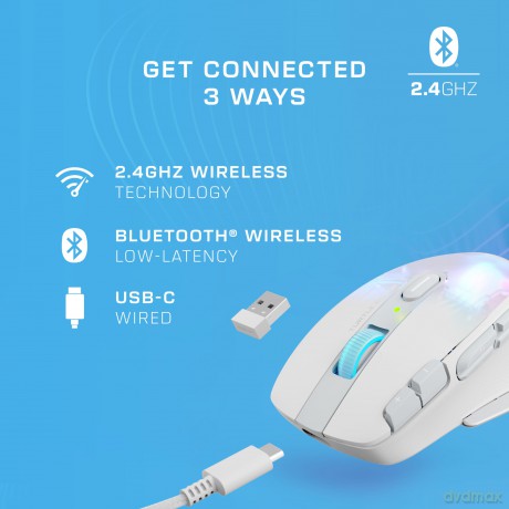 Turtle Beach - Kone XP Air Wireless Gaming Mouse with Charging Dock