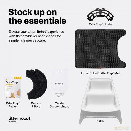 Whisker - Litter robot odortrap holder