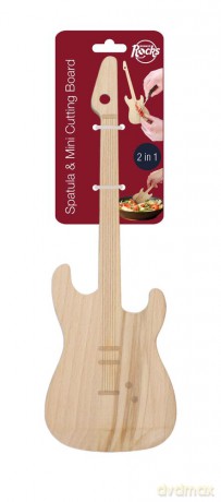 Winkee - Guitar Spatula and Mini Cutting Board