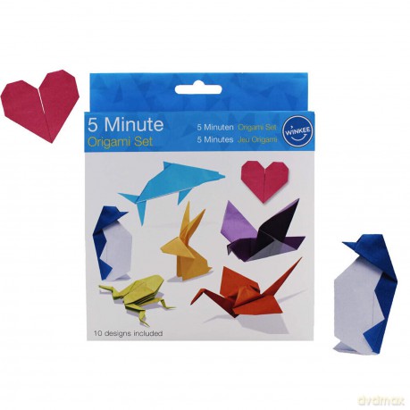 Winkee - Origami Set - 5 Minutes (16487)
