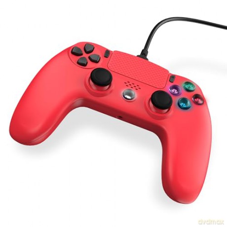 Wired Controller for PS4 with 3M Cable - Red