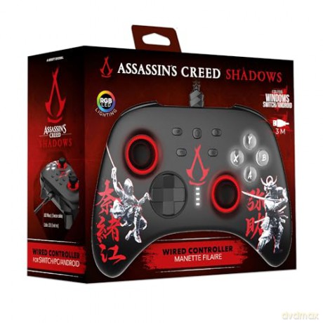 Kontroler przewodowy Wired PC Controller - Assassin's Creed Shadows