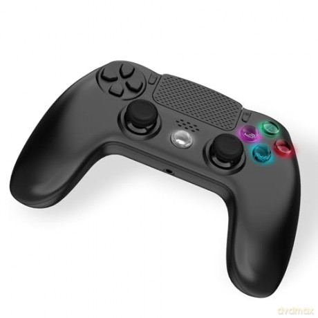 Wireless Controller for PS4 with 3,5mm jack slot - LED - Black