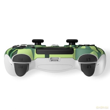 Wireless Controller for PS4 with 3,5mm jack slot - LED-Green Camo