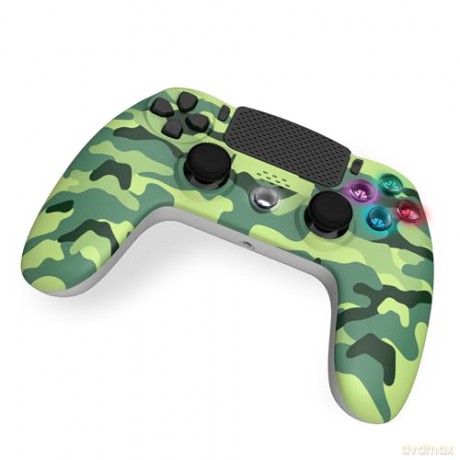 Wireless Controller for PS4 with 3,5mm jack slot - LED-Green Camo