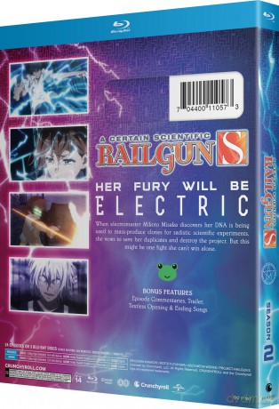 A Certain Scientific Railgun S - Season 2 [3xBlu-Ray]