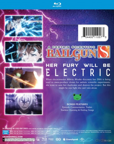 A Certain Scientific Railgun S - Season 2 [3xBlu-Ray]