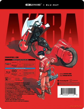 Akira (steelbook) [Blu-Ray 4K]+[Blu-Ray]