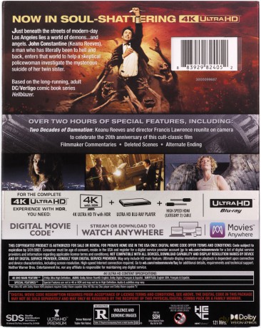 Constantine [Blu-Ray 4K]