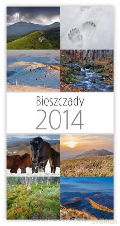 Kalendarz 2014 Bieszczady ścienny mały Libra [KSIĄŻKA]