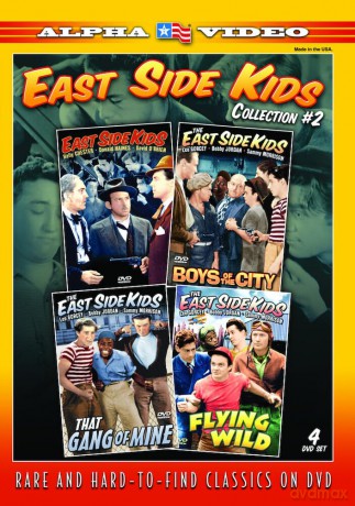 East Side Kids Collection #2 (East Side Kids/Boys of The City/That Gang of Mine/Flying Wild) [DVD]