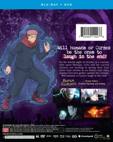 JUJUTSU KAISEN - Shibuya Incident [3xBlu-Ray]+[3xDVD]
