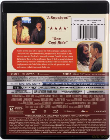 Jackie Brown [Blu-Ray 4K]+[Blu-Ray]