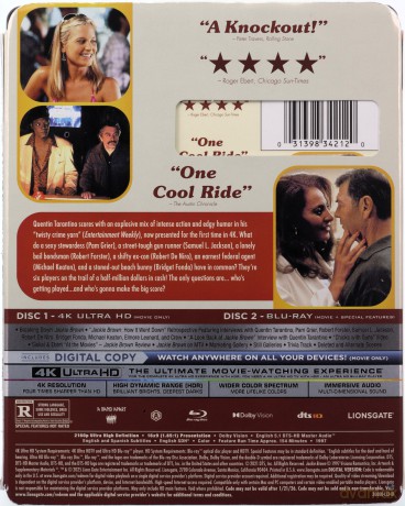 Jackie Brown [Blu-Ray 4K]+[Blu-Ray]
