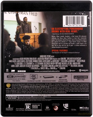 Judas and the Black Messiah (Judasz i Czarny Mesjasz) [Blu-Ray 4K]+[Blu-Ray]