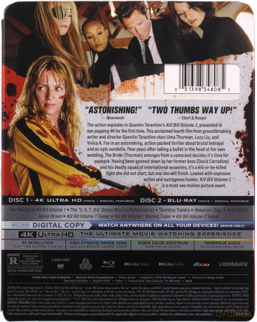 Kill Bill Vol. 1 [Blu-Ray 4K]+[Blu-Ray]