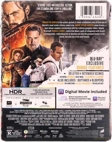 Kraven The Hunter (Kraven Łowca) [Blu-Ray 4K]+[Blu-Ray]