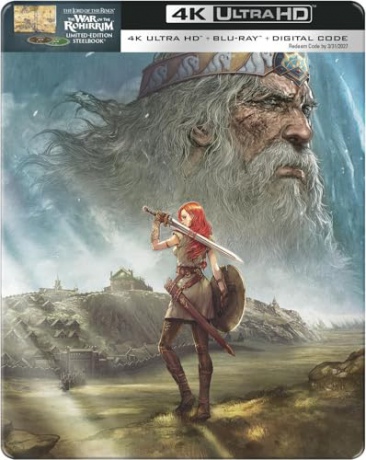 The Lord Of The Rings: The War Of The Rohirrim (Władca Pierścieni: Wojna Rohirrimów) (steelbook) [Blu-Ray 4K]+[Blu-Ray]