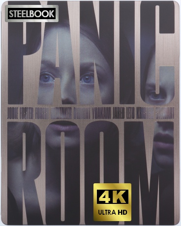 Panic Room (Azyl) (steelbook) [Blu-Ray 4K]+[Blu-Ray]