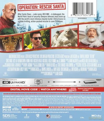 Red One (Czerwona Jedynka) [Blu-Ray 4K]