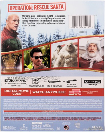 Red One (Czerwona Jedynka) [Blu-Ray 4K]