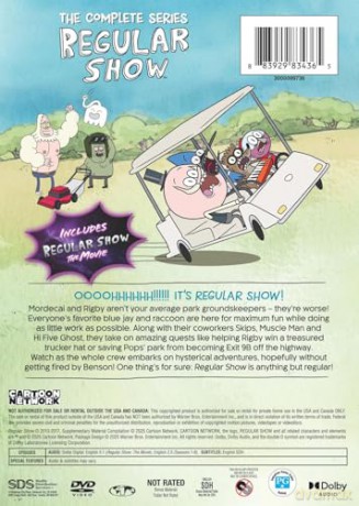 Regular Show The Complete Series (Zwyczajny serial) [8xDVD]
