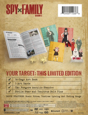 SPY x FAMILY season 2 [2xBlu-Ray]+[2xDVD]