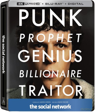 The Social Network (steelbook) [Blu-Ray 4K]+[2xBlu-Ray]