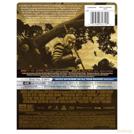 The Forbidden Kingdom (Zakazane królestwo) [Blu-Ray 4K]+[Blu-Ray]