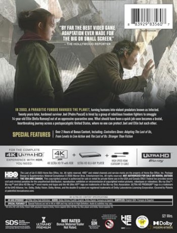 The Last of Us Season 1 (steelbook) [4xBlu-Ray 4K]