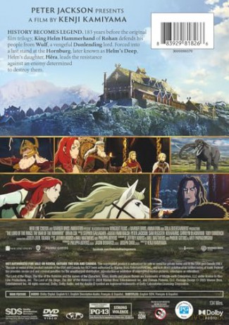 The Lord of the Rings: The War of the Rohirrim (Władca Pierścieni: Wojna Rohirrimów) [DVD]