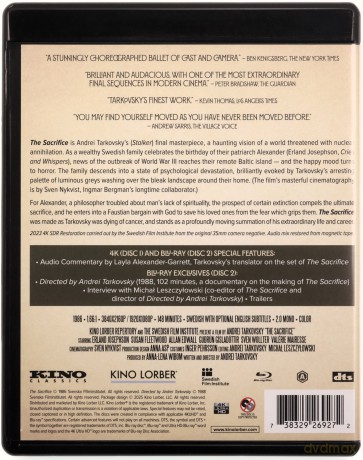 The Sacrifice (Ofiarowanie) [Blu-Ray 4K]+[Blu-Ray]