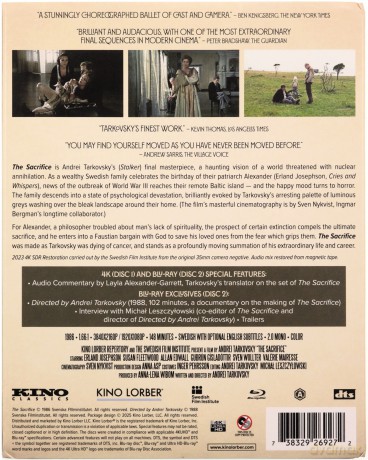 The Sacrifice (Ofiarowanie) [Blu-Ray 4K]+[Blu-Ray]