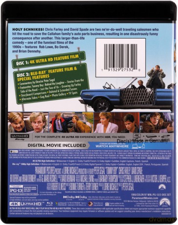 Tommy Boy (Tomcio Grubasek) [Blu-Ray 4K]+[Blu-Ray]