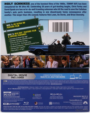 Tommy Boy (Tomcio Grubasek) [Blu-Ray 4K]+[Blu-Ray]