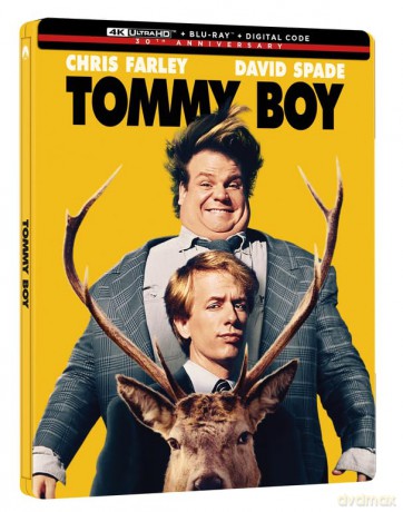 Tommy Boy (Tomcio Grubasek) (steelbook) [Blu-Ray 4K]+[Blu-Ray]