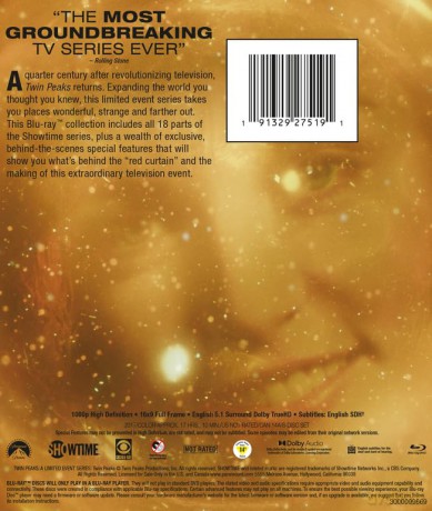 Twin Peaks: A Limited Event Series [8xBlu-Ray]