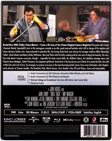 Uncle Buck (Wujaszek Buck) [Blu-Ray 4K]+[Blu-Ray]
