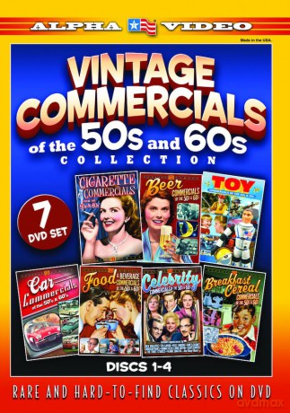 Vintage Commercials of the 50s and 60s Collection [4xDVD]