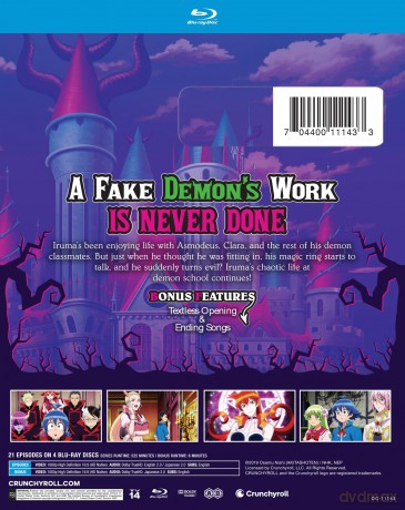 Welcome to Demon School Iruma-kun Season 2 [4xBlu-Ray]