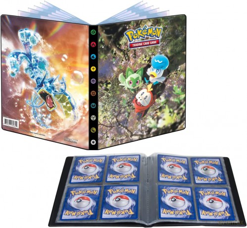 Album na karty Pokemon Fuecoco, Sprigatito, Quaxly i Gyarados A5