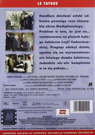 Człowiek z tatuażem [DVD]