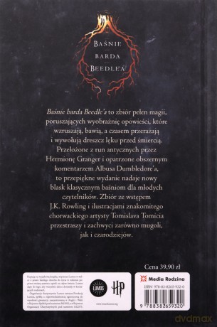 Baśnie barda Beedle'a. Harry Potter - Joanne K. Rowling [KSIĄŻKA]
