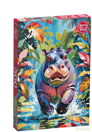 CHERRYPAZZI 500 el. Happy Hippo 20272 [PUZZLE]